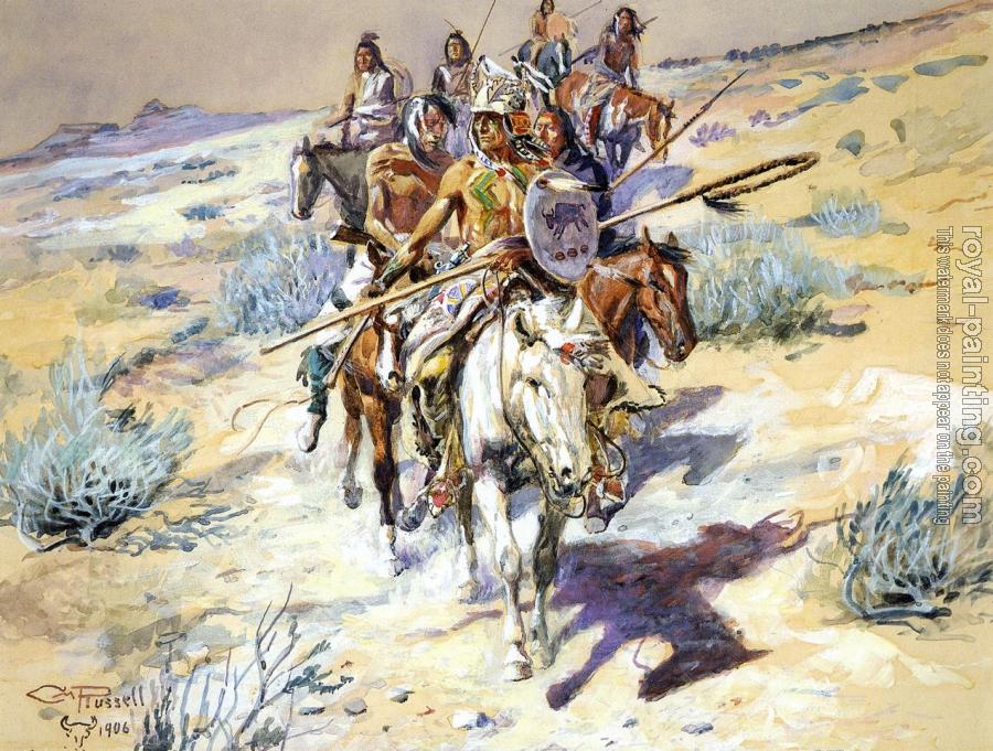 Charles Marion Russell : Return of the Warriors